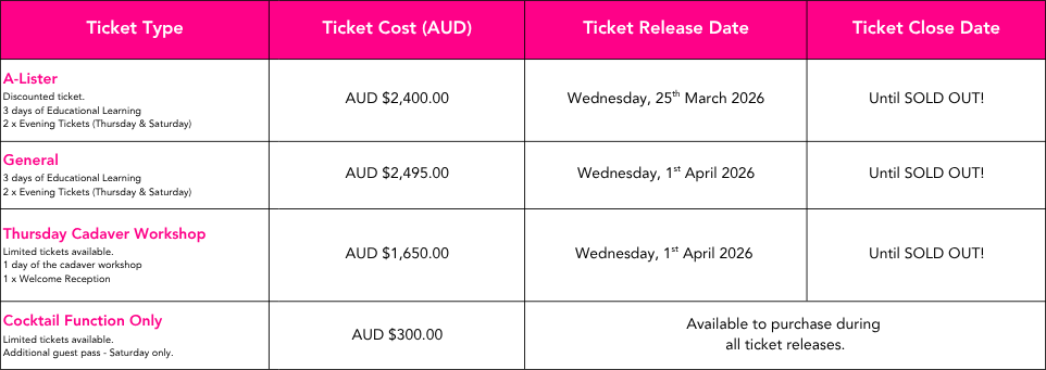 Overall Ticket Release - All - WEBSITE